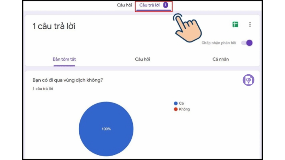 Kiểm tra các câu trả lời 1