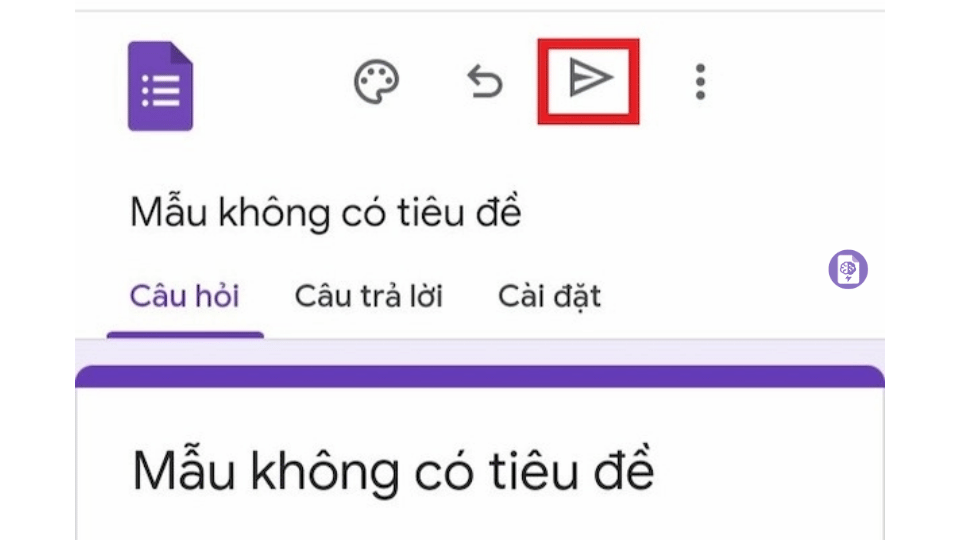 Phát hành form khảo sát1