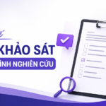 Thiết kế bảng khảo sát theo mô hình nghiên cứu