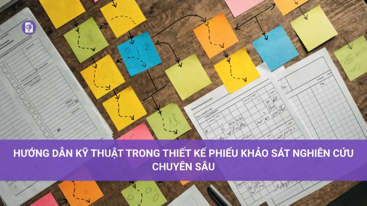 Hướng Dẫn Kỹ Thuật Trong Thiết Kế Phiếu Khảo Sát Nghiên Cứu Chuyên Sâu