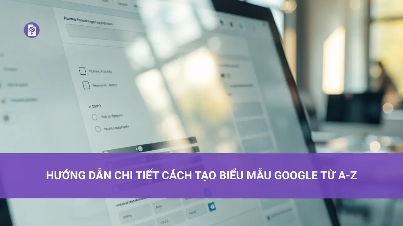 Hướng Dẫn Chi Tiết Cách Tạo Biểu Mẫu Google Từ A-Z