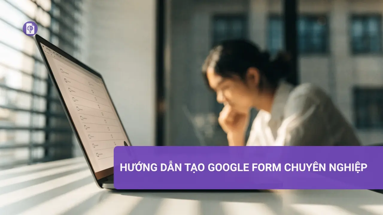 Hướng dẫn tạo Google Form chuyên nghiệp để thu thập ý kiến hiệu quả