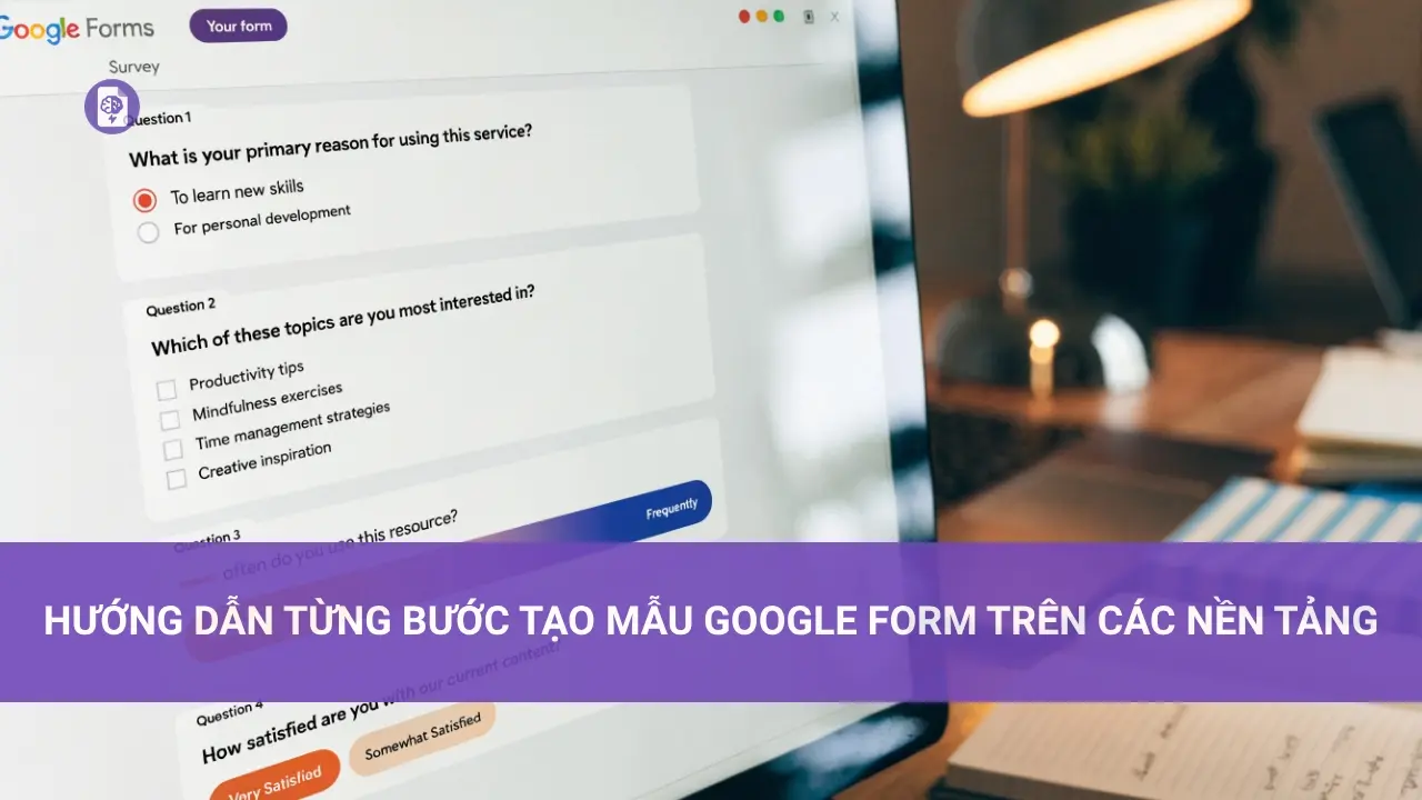 Tạo Mẫu Google Form Đơn Giản và Hiệu Quả Hướng Dẫn Từng Bước Tạo Mẫu Google Form Trên Các Nền Tảng