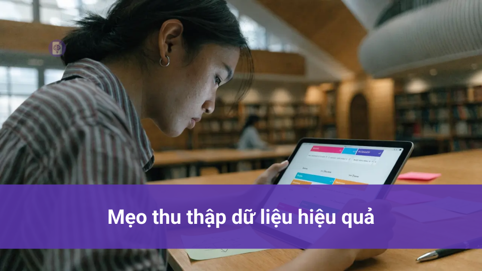 Mẹo thu thập dữ liệu hiệu quả