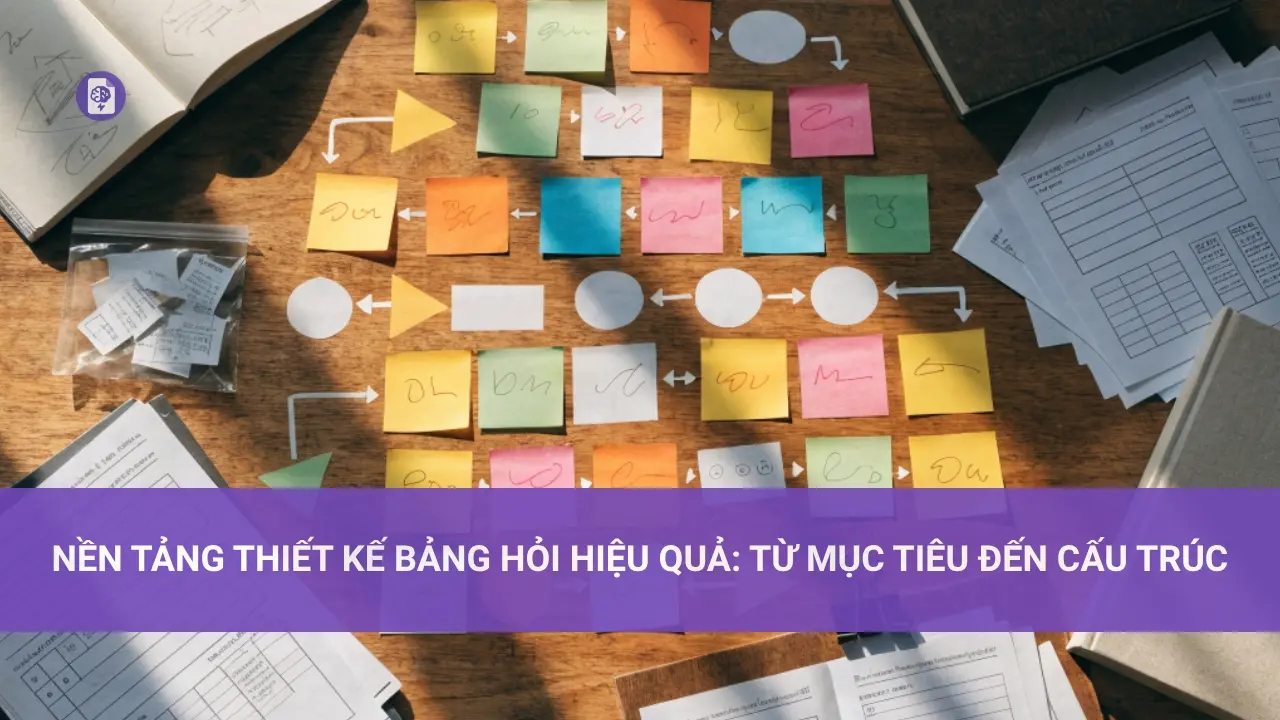 Tạo Mẫu Google Form Đơn Giản và Hiệu Quả Nền Tảng Thiết Kế Bảng Hỏi Hiệu Quả: Từ Mục Tiêu Đến Cấu Trúc