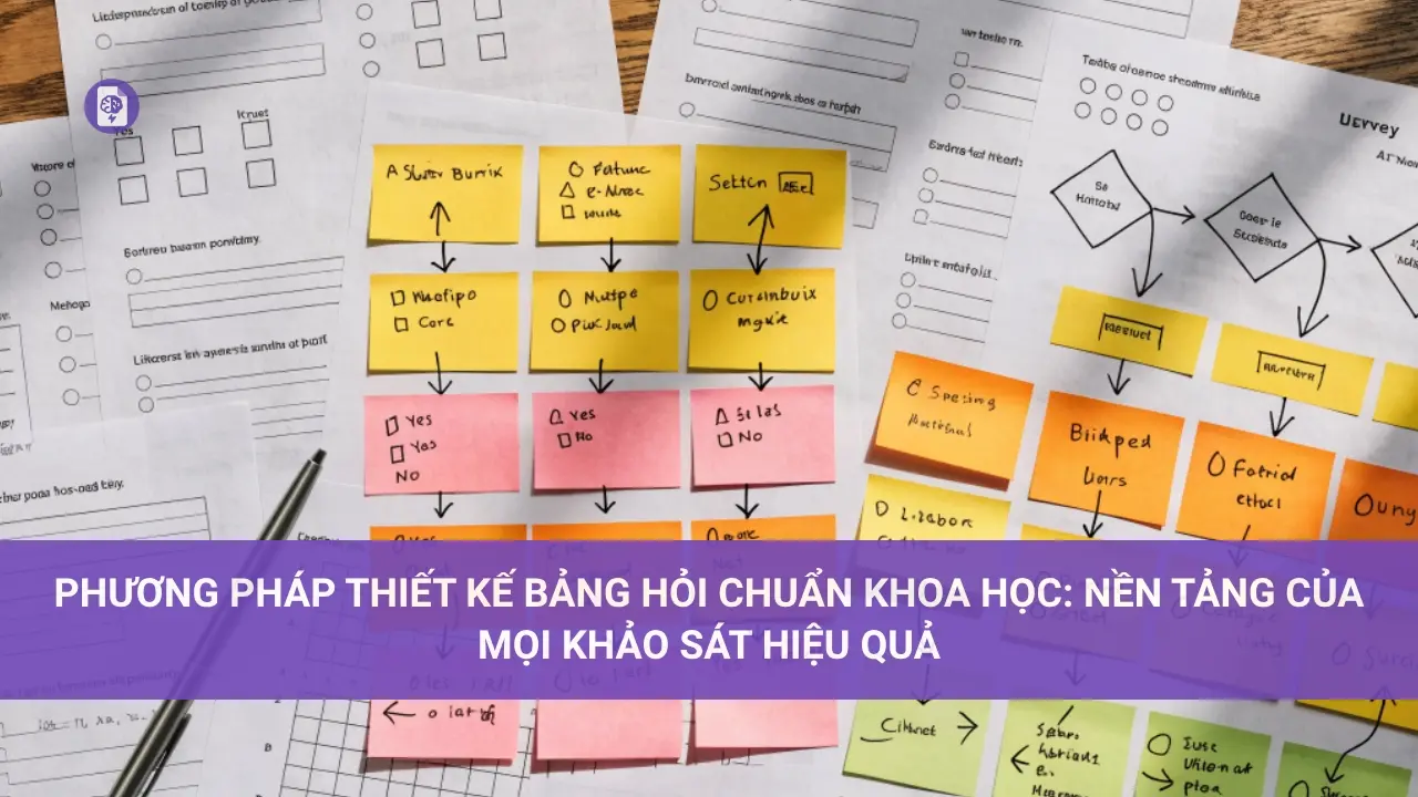Phương Pháp Thiết Kế Bảng Hỏi Chuẩn Khoa Học: Nền Tảng Của Mọi Khảo Sát Hiệu Quả