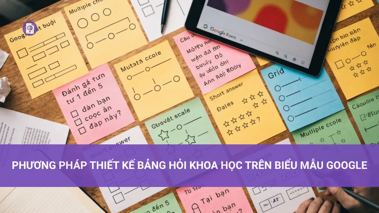 Phương Pháp Thiết Kế Bảng Hỏi Khoa Học trên Biểu Mẫu Google