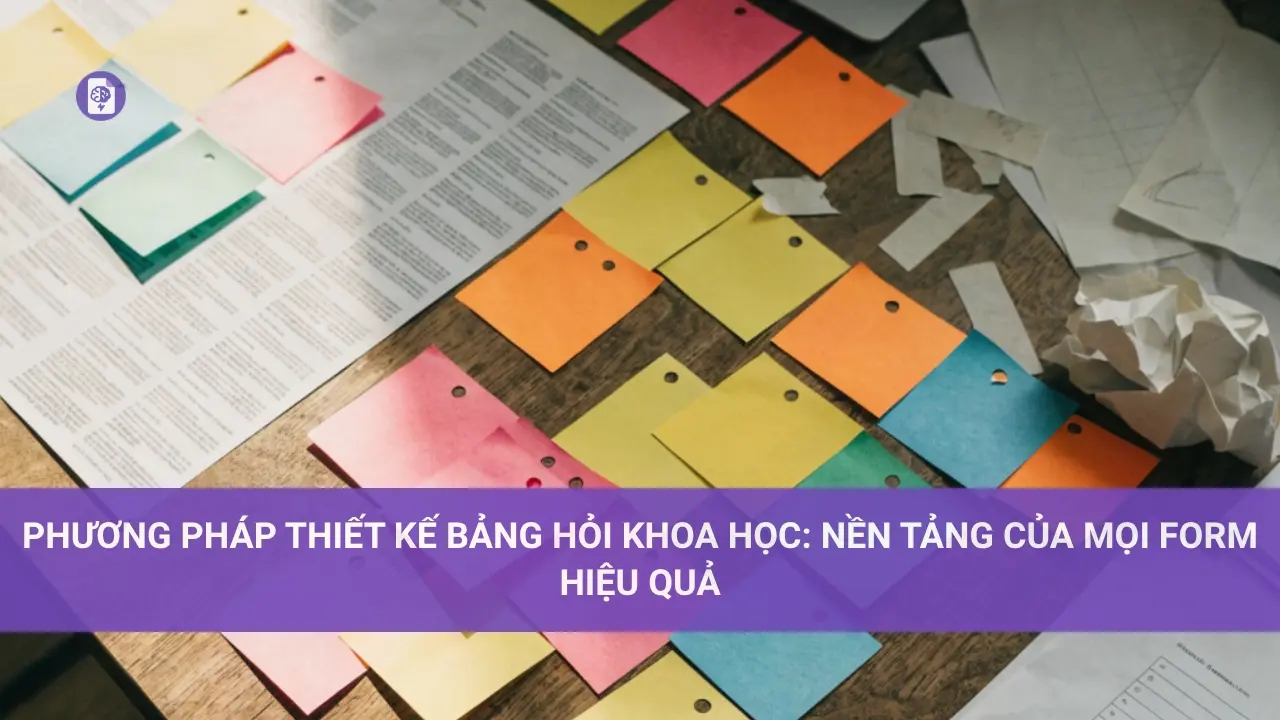 Phương Pháp Thiết Kế Bảng Hỏi Khoa Học: Nền Tảng của Mọi Form Hiệu Quả