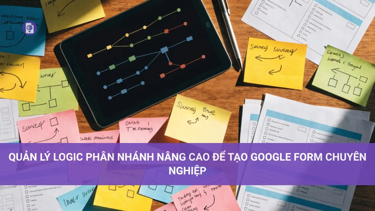 Quản Lý Logic Phân Nhánh Nâng Cao Để Tạo Google Form Chuyên Nghiệp