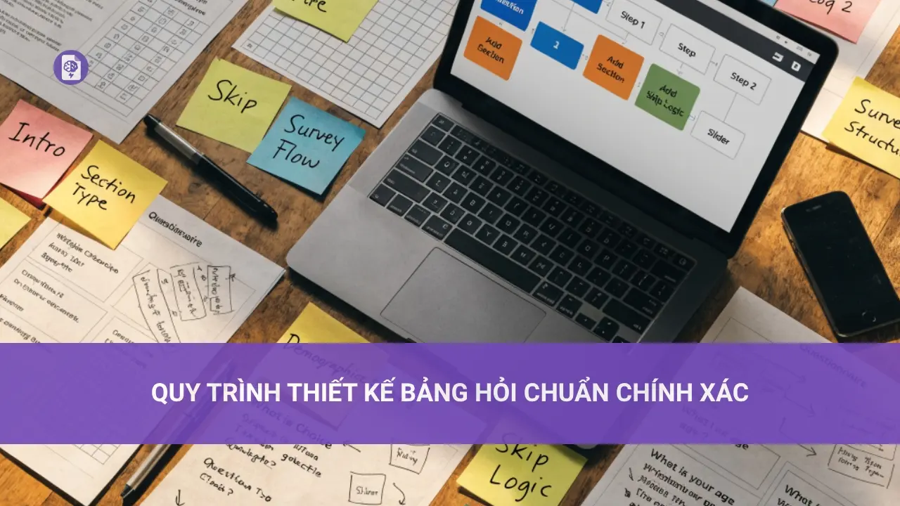 Quy Trình Thiết Kế Bảng Hỏi Chuẩn Chính Xác