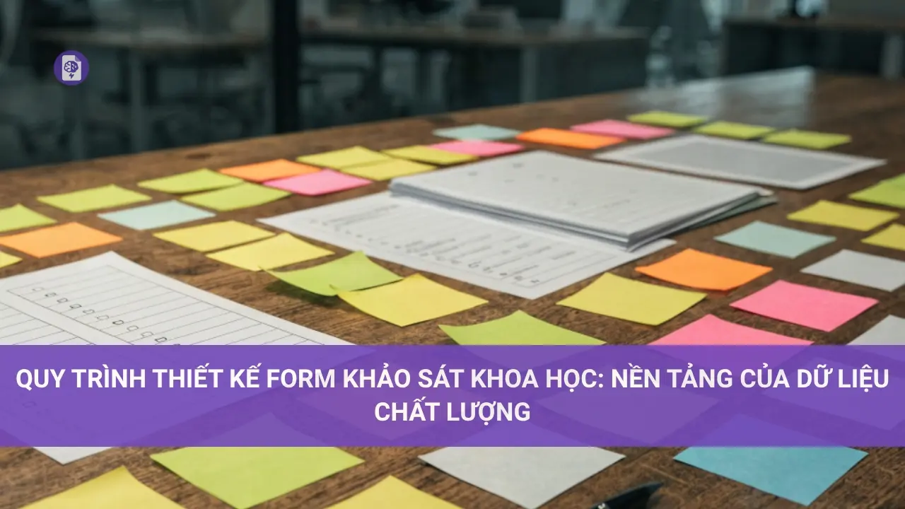 Quy Trình Thiết Kế Form Khảo Sát Khoa Học: Nền Tảng Của Dữ Liệu Chất Lượng