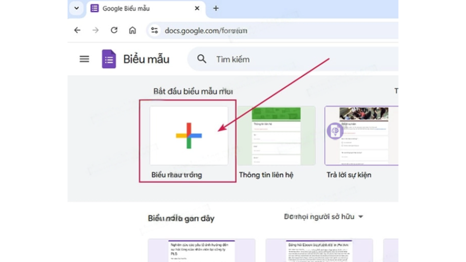 Cách tạo câu hỏi Likert scale trong Google Forms