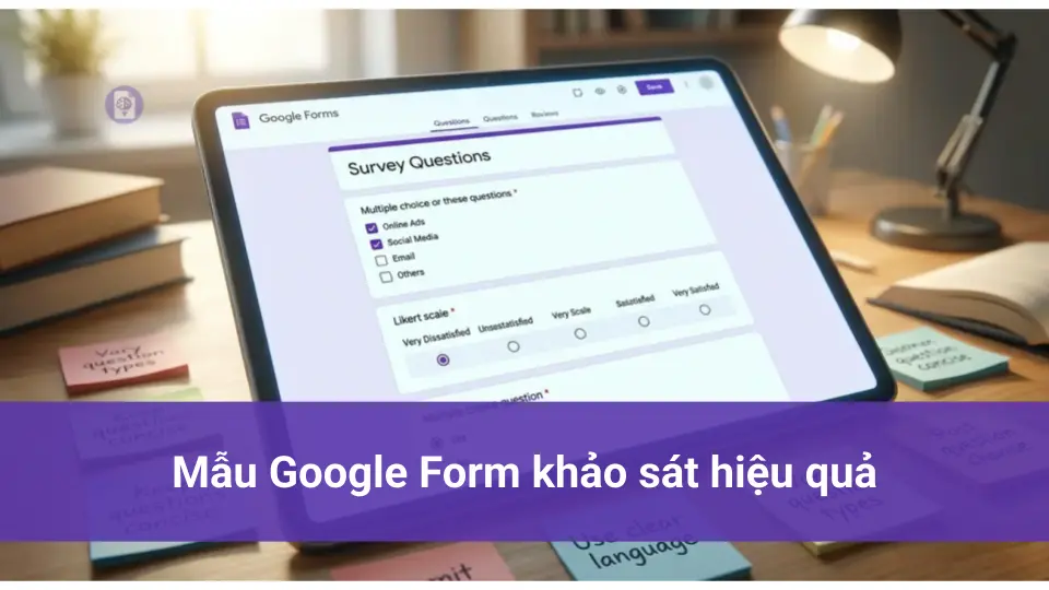 Tạo Form Khảo Sát Trên Google Form Hiệu Quả Mẫu Google Form khảo sát hiệu quả