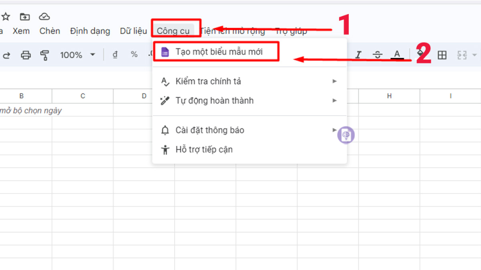 Tạo Form Khảo Sát Trên Google Form Hiệu Quả Xem dữ liệu thu được từ việc tạo form khảo sát trên Google Form trong Google Sheet.