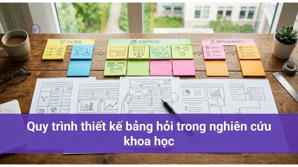 Quy trình thiết kế bảng hỏi trong nghiên cứu khoa học