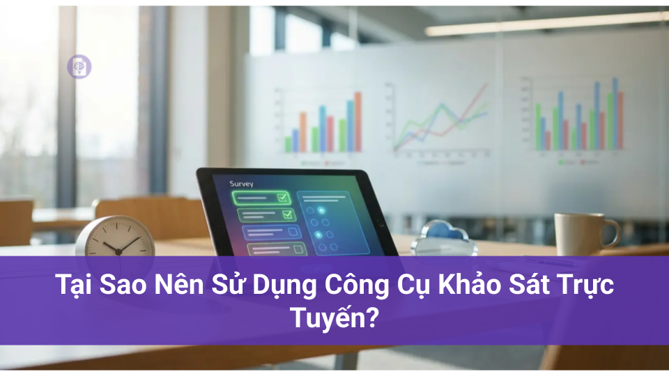 Tại Sao Nên Sử Dụng Công Cụ Khảo Sát Trực Tuyến?